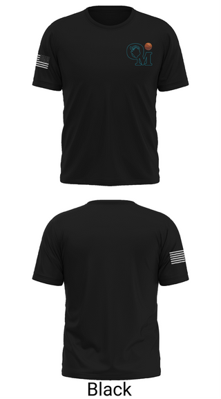 Short Sleeve Performance Shirt, Organ Mountain Knights Basketball, Men's Basketball, Teamtime, Team time, sublimation, custom sports apparel, team uniforms, spirit wear, spiritwear, sports uniforms, custom shirts, team store, custom team store, fundraiser sports, apparel fundraiser