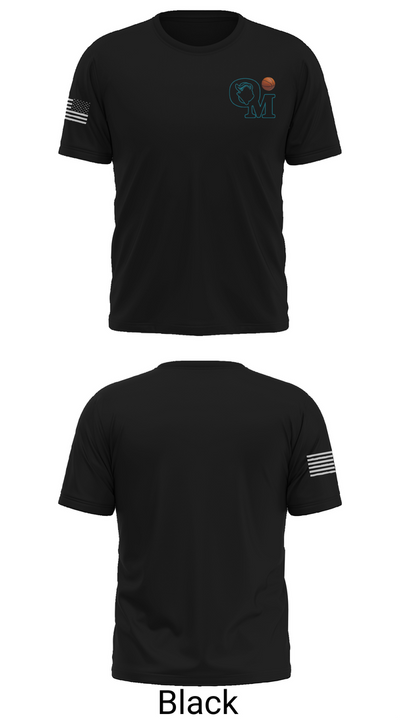 Organ Mountain Knights Basketball 63063900 Short Sleeve Performance Shirt - 30