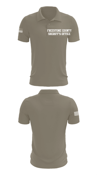 Short Sleeve Performance Polo, Freestone County Sheriff's Office, Police, Teamtime, Team time, sublimation, custom sports apparel, team uniforms, spirit wear, spiritwear, sports uniforms, custom shirts, team store, custom team store, fundraiser sports, apparel fundraiser