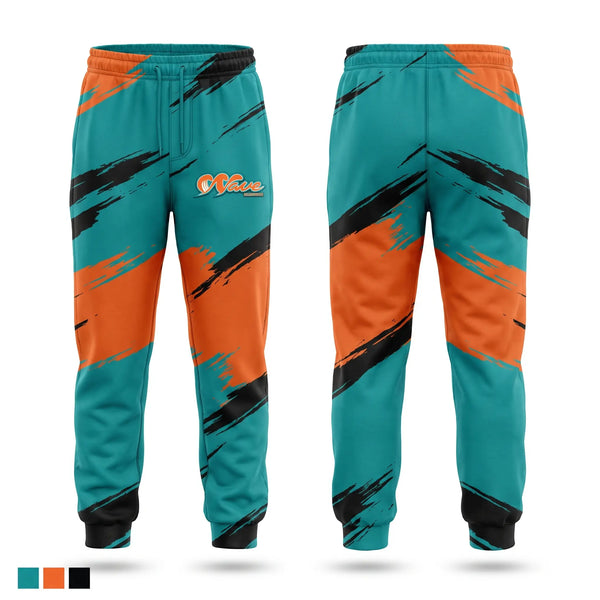Sweatpants, WAVE, Baseball, Teamtime, Team time, sublimation, custom sports apparel, team uniforms, spirit wear, spiritwear, sports uniforms, custom shirts, team store, custom team store, fundraiser sports, apparel fundraiser