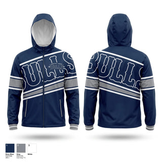 Windbreaker, Central coast Bulls, Baseball, Teamtime, Team time, sublimation, custom sports apparel, team uniforms, spirit wear, spiritwear, sports uniforms, custom shirts, team store, custom team store, fundraiser sports, apparel fundraiser