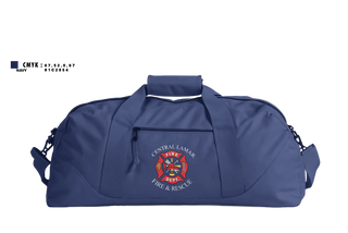 Duffle Bag, Central Lamar Fire & Rescue, Fire Department, Teamtime, Team time, sublimation, custom sports apparel, team uniforms, spirit wear, spiritwear, sports uniforms, custom shirts, team store, custom team store, fundraiser sports, apparel fundraiser
