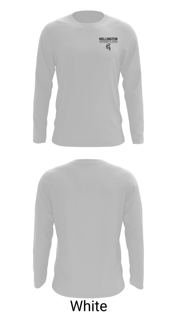 Long Sleeve Performance Shirt, Millington Trojans, Wrestling, Teamtime, Team time, sublimation, custom sports apparel, team uniforms, spirit wear, spiritwear, sports uniforms, custom shirts, team store, custom team store, fundraiser sports, apparel fundraiser