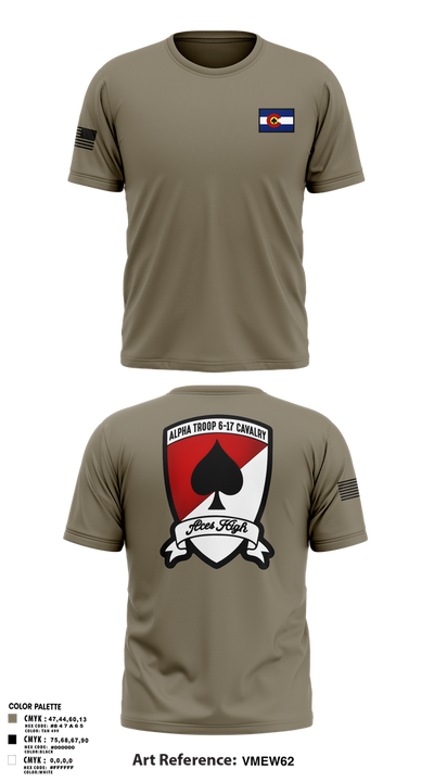 A-TRP 6-17 ACS 36914799 Short Sleeve Performance Shirt - 1