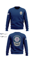 Young Harris College Police Department 23212207 Crew Neck Sweatshirt - 1