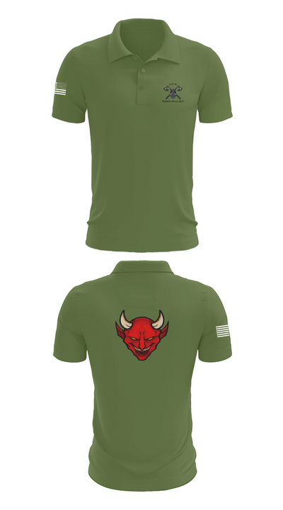 D Co 3-47 75831418 Short Sleeve Performance Polo - 47
