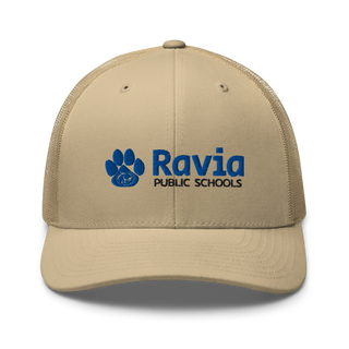 Ravia Middle School Basketball Retro Trucker Hat | Yupoong 6606