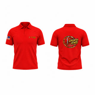 Short Sleeve Performance Polo, Advanced EMS, EMS/EMT, Teamtime, Team time, sublimation, custom sports apparel, team uniforms, spirit wear, spiritwear, sports uniforms, custom shirts, team store, custom team store, fundraiser sports, apparel fundraiser