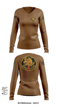 490th CBRN battalion 62890163 Women's Long Sleeve V-neck Shirt - 52