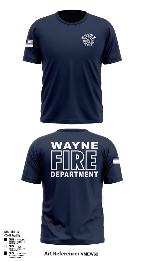 Old School Cotton Shirt, Wayne Fire Department, Fire Department, Teamtime, Team time, sublimation, custom sports apparel, team uniforms, spirit wear, spiritwear, sports uniforms, custom shirts, team store, custom team store, fundraiser sports, apparel fundraiser