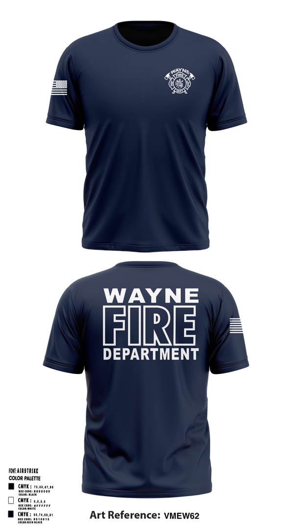 Old School Cotton Shirt, Wayne Fire Department, Fire Department, Teamtime, Team time, sublimation, custom sports apparel, team uniforms, spirit wear, spiritwear, sports uniforms, custom shirts, team store, custom team store, fundraiser sports, apparel fundraiser