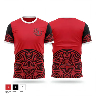 St. John the Baptist Jaguars 68221267 Soft Poly Tee Cotton Like Feel - 1