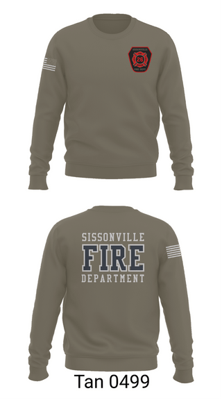 Crew Neck Sweatshirt, Sissonville Fire Department, Fire Department, Teamtime, Team time, sublimation, custom sports apparel, team uniforms, spirit wear, spiritwear, sports uniforms, custom shirts, team store, custom team store, fundraiser sports, apparel fundraiser