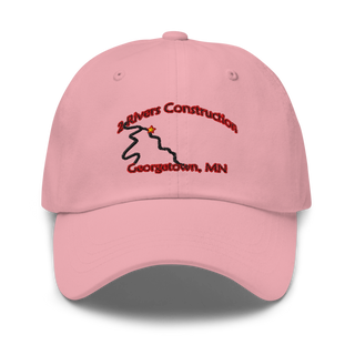 2 Rivers Construction 23011625 Classic Dad Hat | Yupoong 6245CM