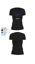 R-S Central Hilltoppers Volleyball 15542633 Women's Short Sleeve V-neck Shirt - 8