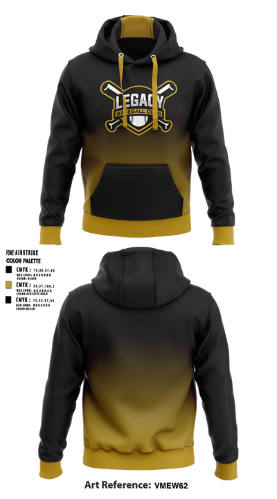 Legacy Baseball Club 24349647 Hoodie - 11