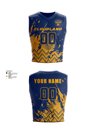 Womens Basketball Jersey, Cloudland, Women's Basketball, Teamtime, Team time, sublimation, custom sports apparel, team uniforms, spirit wear, spiritwear, sports uniforms, custom shirts, team store, custom team store, fundraiser sports, apparel fundraiser