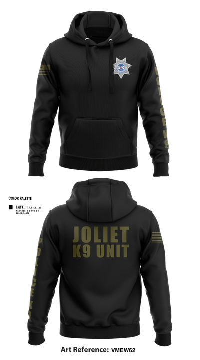 Joliet Police K-9 Unit 79217416 Hoodie - 14
