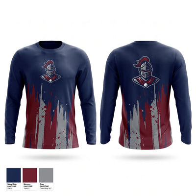 Belmont Academy Knights Long Sleeve Performance Shirt - 2