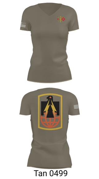 Womens Short Sleeve Vneck Shirt, 57th ESB, , Teamtime, Team time, sublimation, custom sports apparel, team uniforms, spirit wear, spiritwear, sports uniforms, custom shirts, team store, custom team store, fundraiser sports, apparel fundraiser