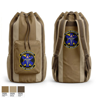 Gear Bag, Civil Air Patrol Minnesota Wing Health Service, Air Force, Teamtime, Team time, sublimation, custom sports apparel, team uniforms, spirit wear, spiritwear, sports uniforms, custom shirts, team store, custom team store, fundraiser sports, apparel fundraiser