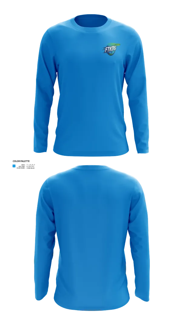 Long Sleeve Performance Shirt, FTKDG, Golf, Teamtime, Team time, sublimation, custom sports apparel, team uniforms, spirit wear, spiritwear, sports uniforms, custom shirts, team store, custom team store, fundraiser sports, apparel fundraiser