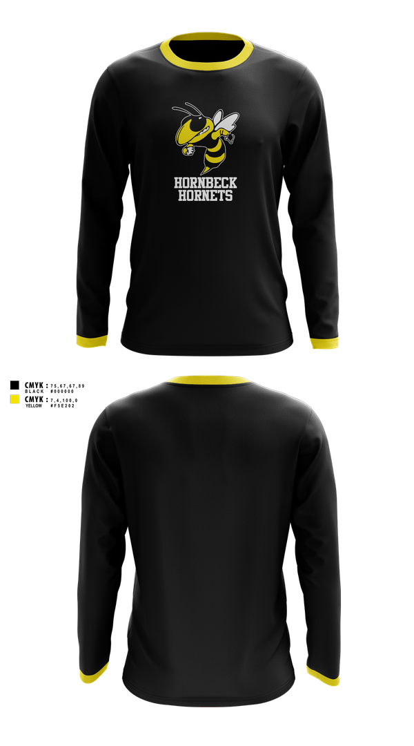 Long Sleeve Performance Shirt, Hornbeck Lady Hornets, Softball, Teamtime, Team time, sublimation, custom sports apparel, team uniforms, spirit wear, spiritwear, sports uniforms, custom shirts, team store, custom team store, fundraiser sports, apparel fundraiser