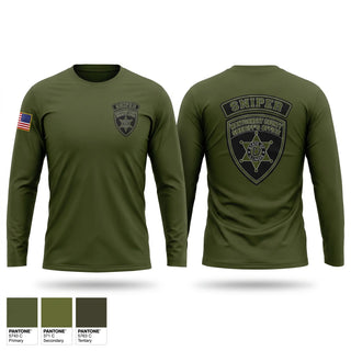 Long Sleeve Performance Shirt, Montgomery County Sheriff’s Office, Police, Teamtime, Team time, sublimation, custom sports apparel, team uniforms, spirit wear, spiritwear, sports uniforms, custom shirts, team store, custom team store, fundraiser sports, apparel fundraiser