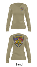 Caldwell County Sheriff's Office 64628956 Women's Long Sleeve V-neck Shirt - 92