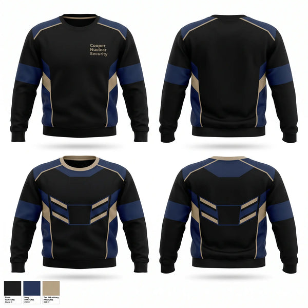 Crew Neck Sweatshirt, Cooper Nuclear Security, , Teamtime, Team time, sublimation, custom sports apparel, team uniforms, spirit wear, spiritwear, sports uniforms, custom shirts, team store, custom team store, fundraiser sports, apparel fundraiser