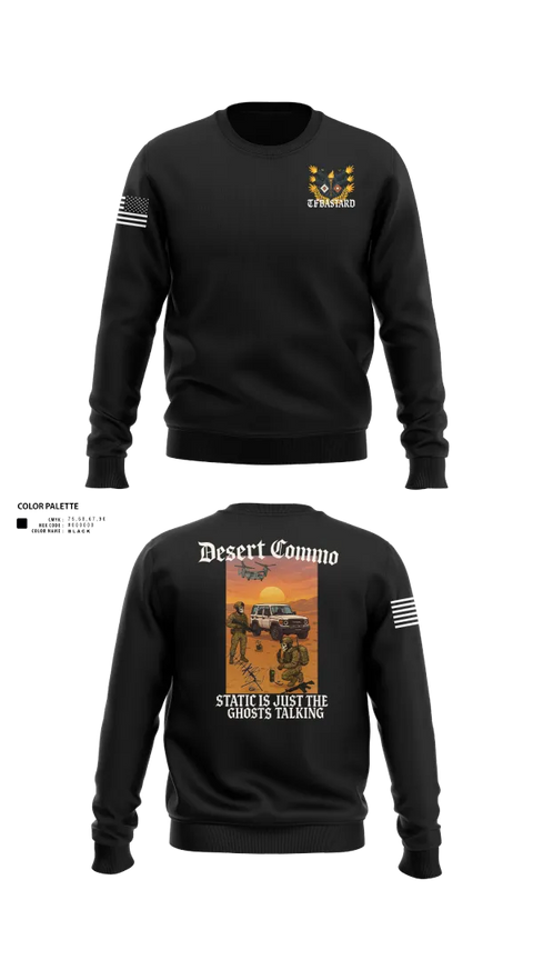 Crew Neck Sweatshirt, Task Force Bataan, , Teamtime, Team time, sublimation, custom sports apparel, team uniforms, spirit wear, spiritwear, sports uniforms, custom shirts, team store, custom team store, fundraiser sports, apparel fundraiser