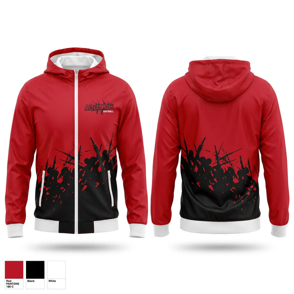 Windbreaker, Aftershock, Softball, Teamtime, Team time, sublimation, custom sports apparel, team uniforms, spirit wear, spiritwear, sports uniforms, custom shirts, team store, custom team store, fundraiser sports, apparel fundraiser