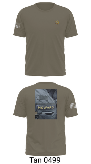 Short Sleeve Performance Shirt, Creek County Sheriff, Police, Teamtime, Team time, sublimation, custom sports apparel, team uniforms, spirit wear, spiritwear, sports uniforms, custom shirts, team store, custom team store, fundraiser sports, apparel fundraiser