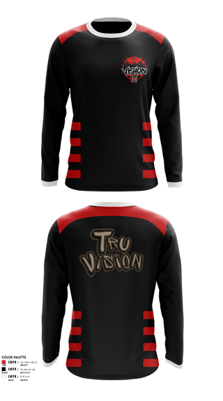 Long Sleeve Performance Shirt, Tru vison, Men's Basketball, Teamtime, Team time, sublimation, custom sports apparel, team uniforms, spirit wear, spiritwear, sports uniforms, custom shirts, team store, custom team store, fundraiser sports, apparel fundraiser