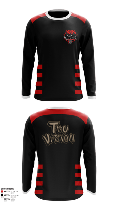 Tru vison 94111331 Long Sleeve Performance Shirt 1