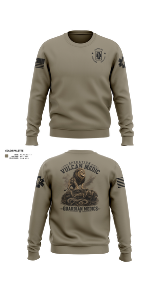 Crew Neck Sweatshirt, 396th MCGA, Army, Teamtime, Team time, sublimation, custom sports apparel, team uniforms, spirit wear, spiritwear, sports uniforms, custom shirts, team store, custom team store, fundraiser sports, apparel fundraiser