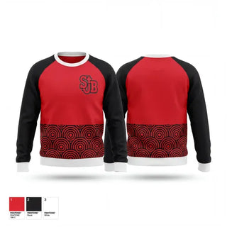 Crew Neck Sweatshirt, St. John the Baptist Jaguars, Baseball, Teamtime, Team time, sublimation, custom sports apparel, team uniforms, spirit wear, spiritwear, sports uniforms, custom shirts, team store, custom team store, fundraiser sports, apparel fundraiser