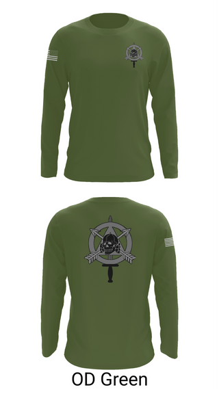 Long Sleeve Performance Shirt, ODB 740, Army, Teamtime, Team time, sublimation, custom sports apparel, team uniforms, spirit wear, spiritwear, sports uniforms, custom shirts, team store, custom team store, fundraiser sports, apparel fundraiser