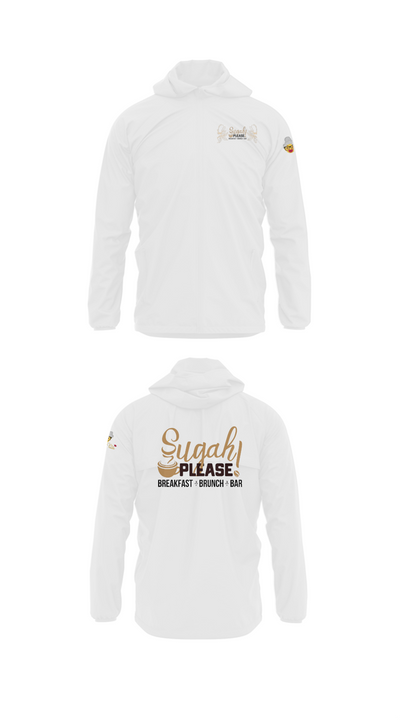 Sugah Please Breakfast Brunch Bar 84715642 Windbreaker - 14