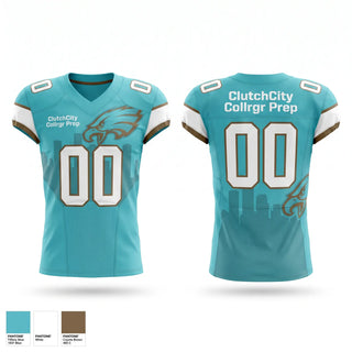 Football Jersey, ClutchCity Collrgr Prep, , Teamtime, Team time, sublimation, custom sports apparel, team uniforms, spirit wear, spiritwear, sports uniforms, custom shirts, team store, custom team store, fundraiser sports, apparel fundraiser