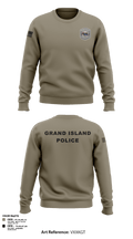 Grand Island Police Department 91612603 Crew Neck Sweatshirt - 33