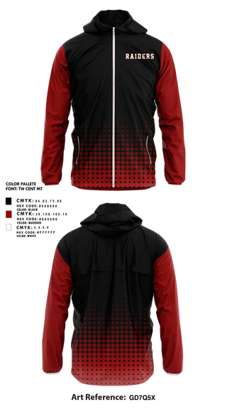 Windbreaker, Raiders, Cheer, Teamtime, Team time, sublimation, custom sports apparel, team uniforms, spirit wear, spiritwear, sports uniforms, custom shirts, team store, custom team store, fundraiser sports, apparel fundraiser