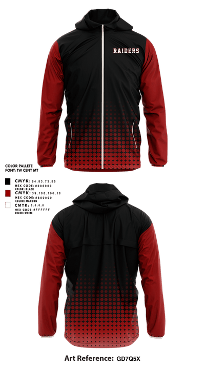 Raiders 55018232 Windbreaker - 1
