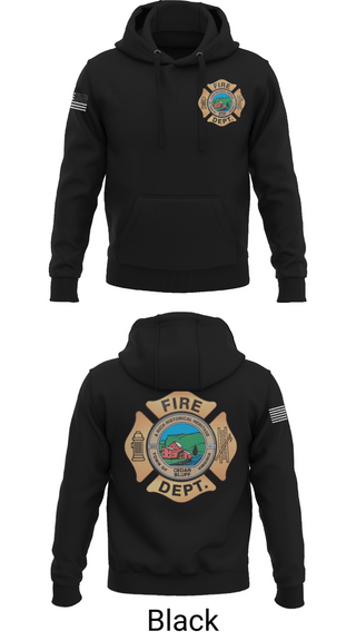 Hoodie, Cedar Bluff Fire Department, Fire Department, Teamtime, Team time, sublimation, custom sports apparel, team uniforms, spirit wear, spiritwear, sports uniforms, custom shirts, team store, custom team store, fundraiser sports, apparel fundraiser