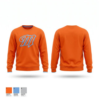 Crew Neck Sweatshirt, Milltown Boys, Baseball, Teamtime, Team time, sublimation, custom sports apparel, team uniforms, spirit wear, spiritwear, sports uniforms, custom shirts, team store, custom team store, fundraiser sports, apparel fundraiser
