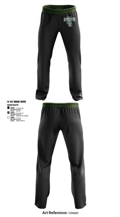 Cactus Fc 14897067 Sweatpants - 1