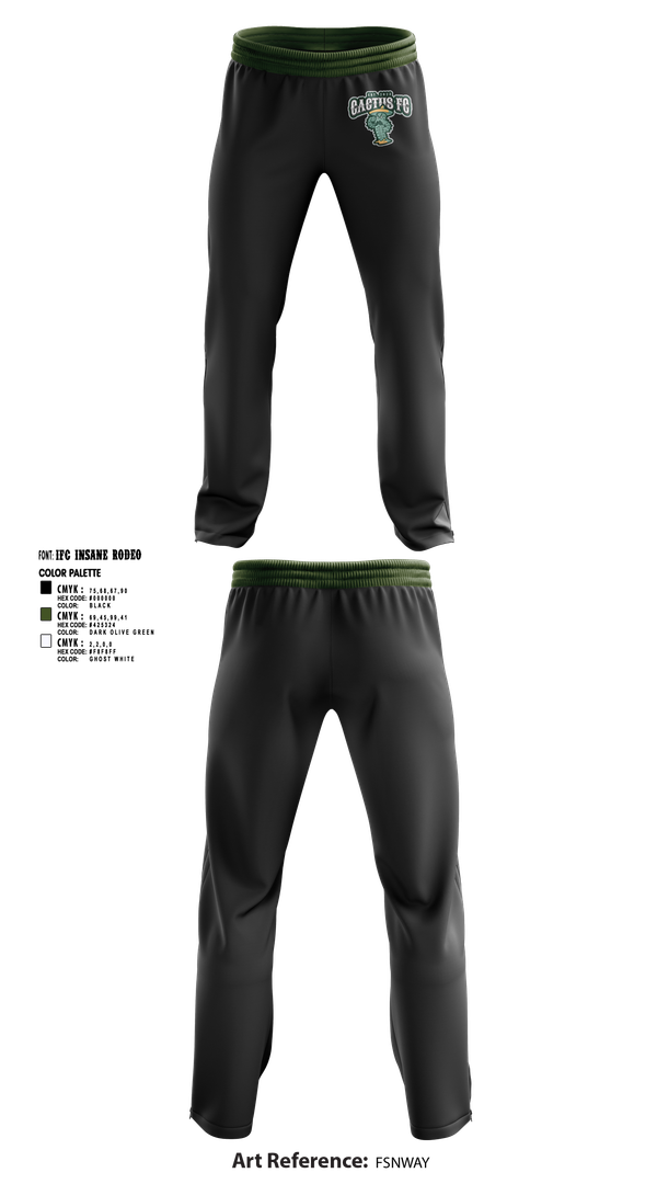 Sweatpants, Cactus Fc, Men's Soccer, Teamtime, Team time, sublimation, custom sports apparel, team uniforms, spirit wear, spiritwear, sports uniforms, custom shirts, team store, custom team store, fundraiser sports, apparel fundraiser