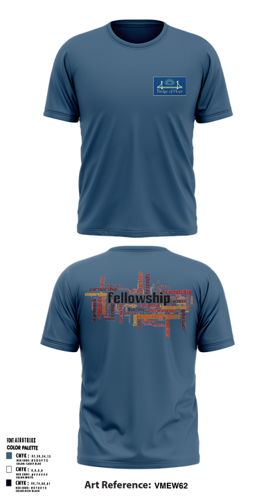 Bridge of Hope 1822599 Short Sleeve Performance Shirt - 1