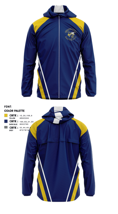 Chapelgate Christian Academy Softball 69454440 Windbreaker - 2