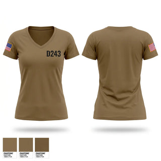 Womens Short Sleeve Vneck Shirt, D/2-43, Army, Teamtime, Team time, sublimation, custom sports apparel, team uniforms, spirit wear, spiritwear, sports uniforms, custom shirts, team store, custom team store, fundraiser sports, apparel fundraiser